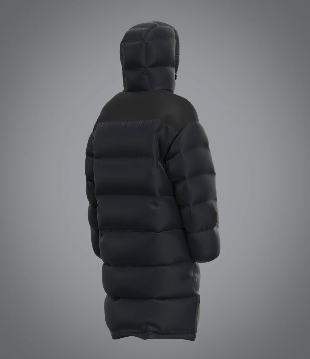 Doudoune Longue Black - Image 4