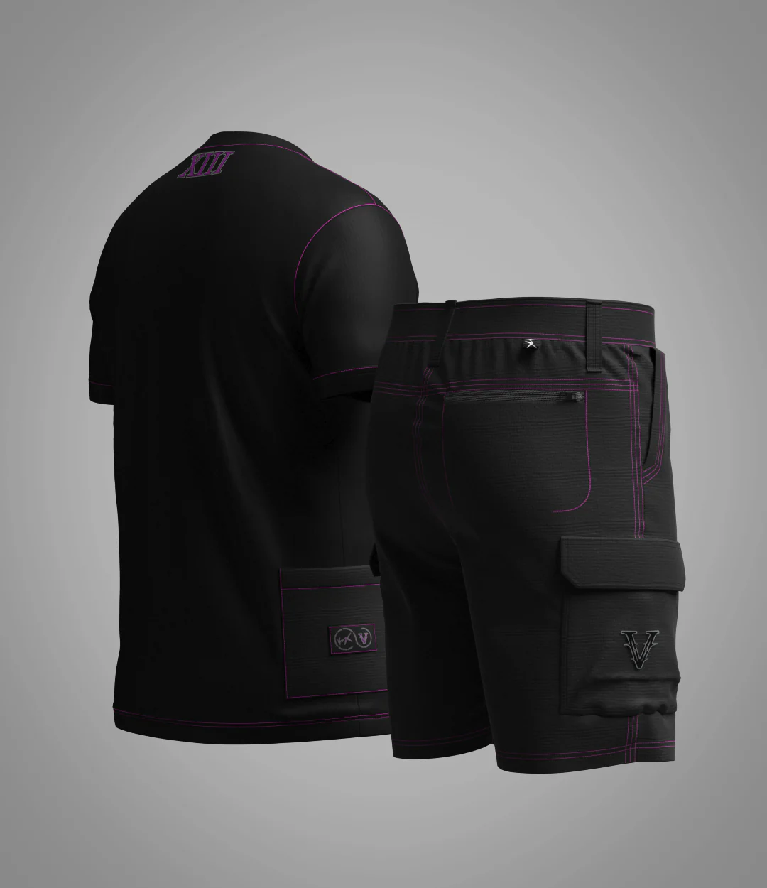 Ensemble Cargo Noir - Image 3