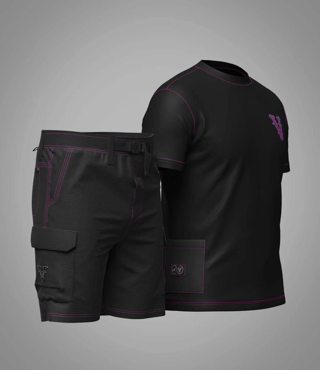 Ensemble Cargo Noir - Image 4