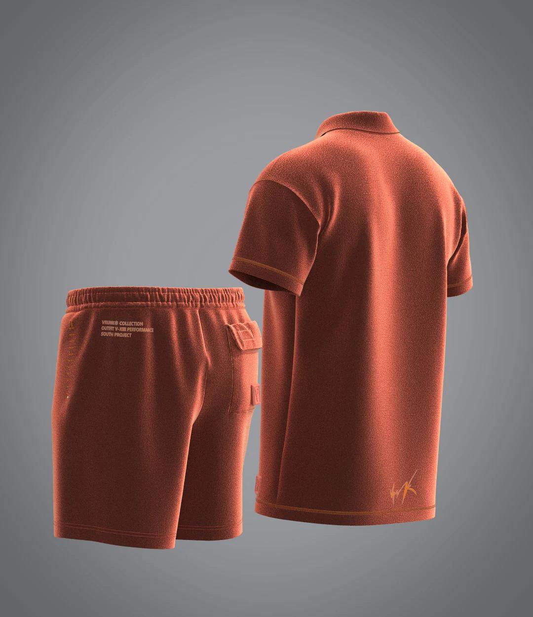 Ensemble Full Sponge Brick Red - Image 3