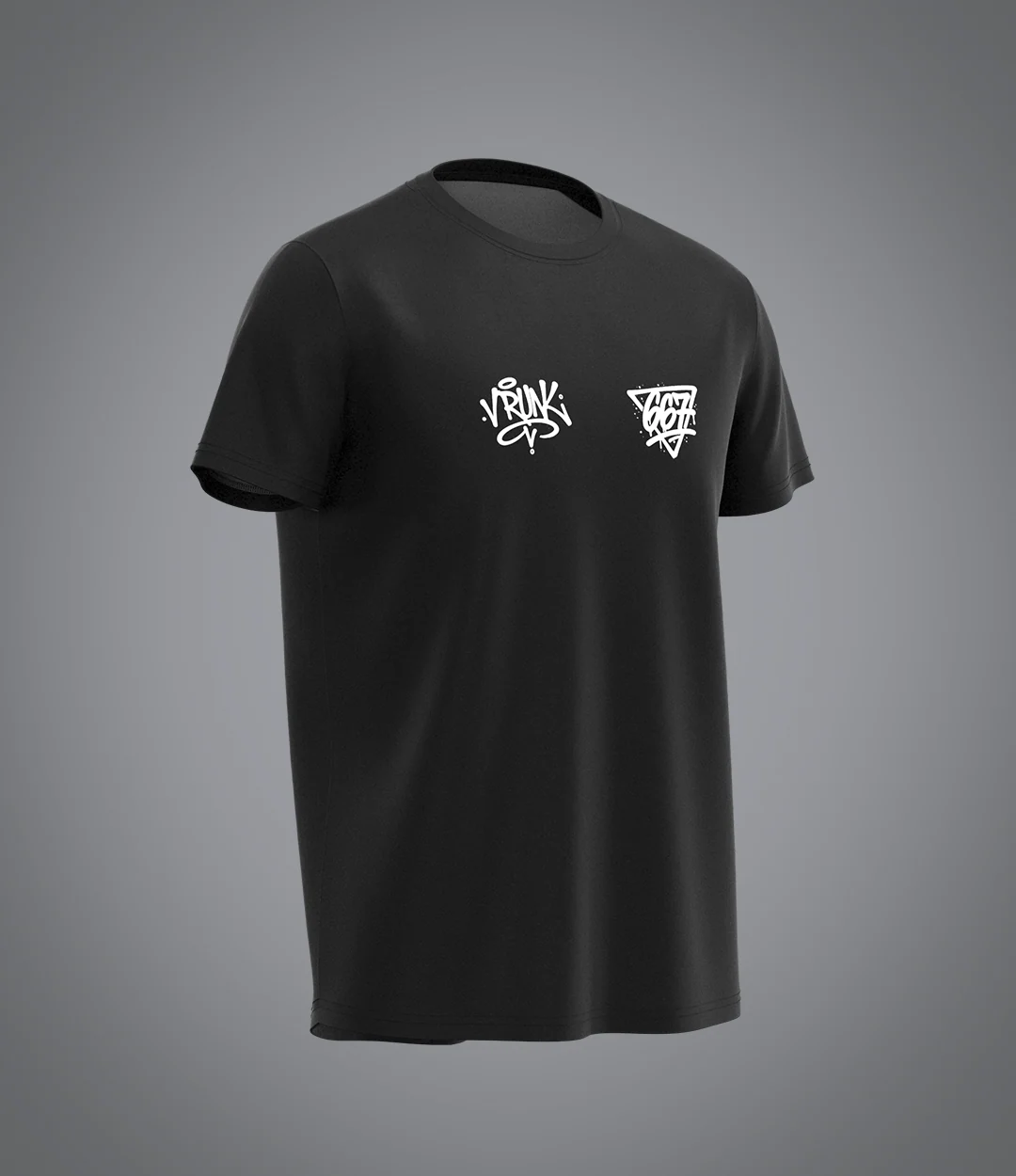 T-shirt noir VRUNK X 667 - Image 4