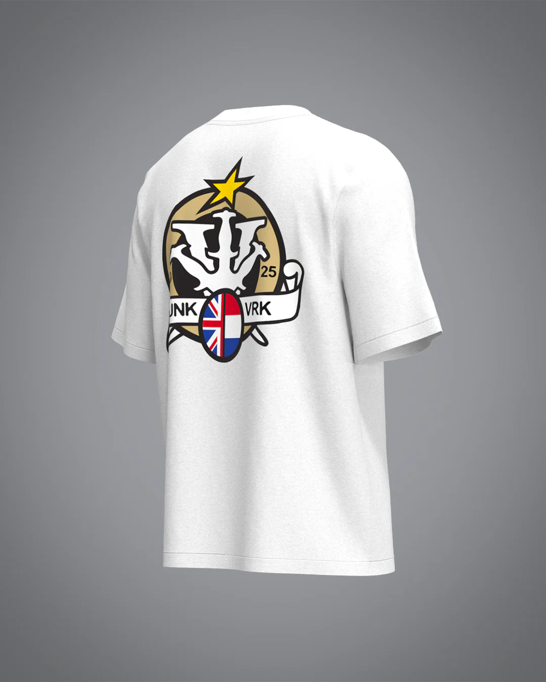 VRUNK X UNKNOWN - WHITE TEE - Image 3