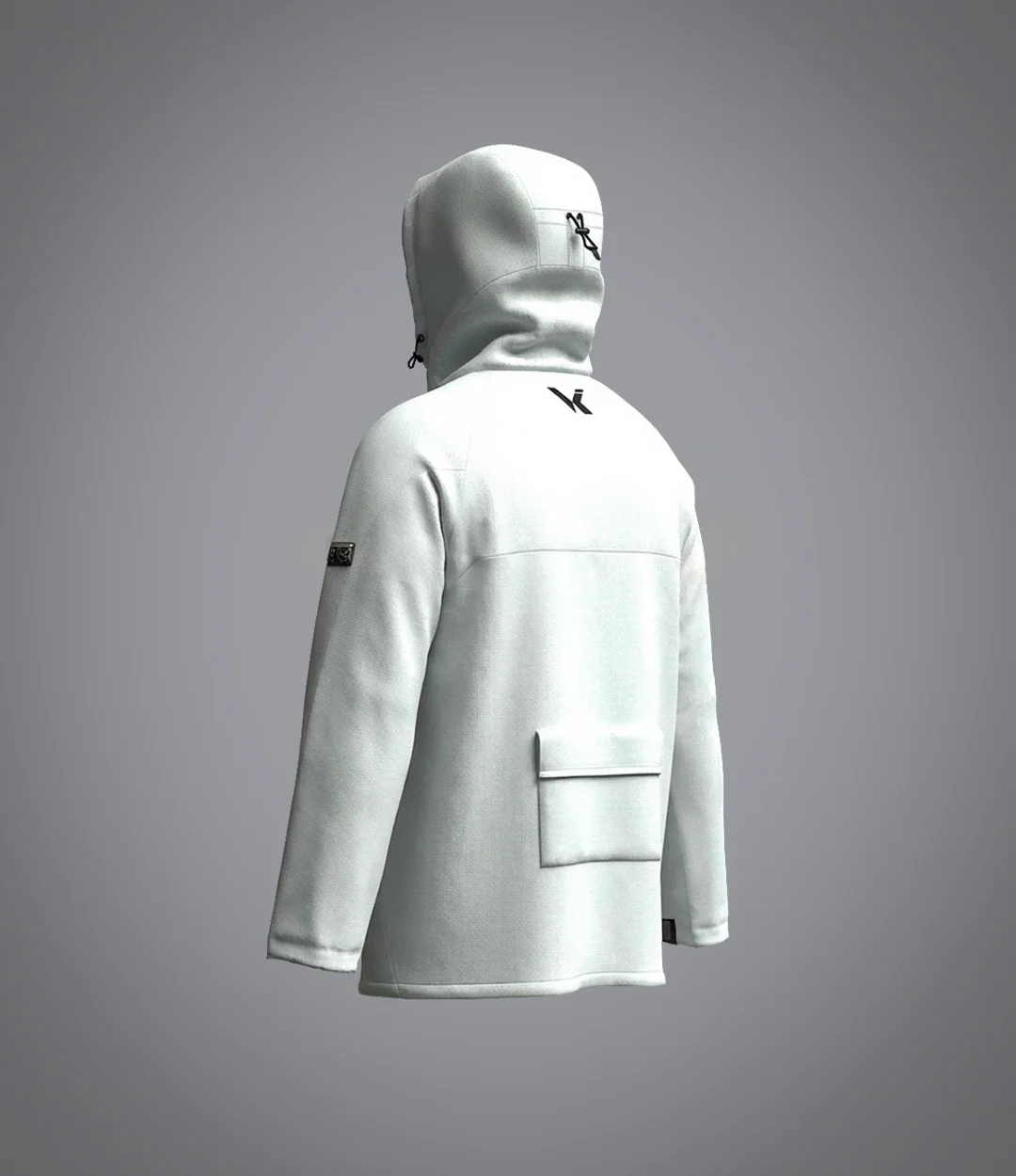 Veste Water Effect Grey - Image 3