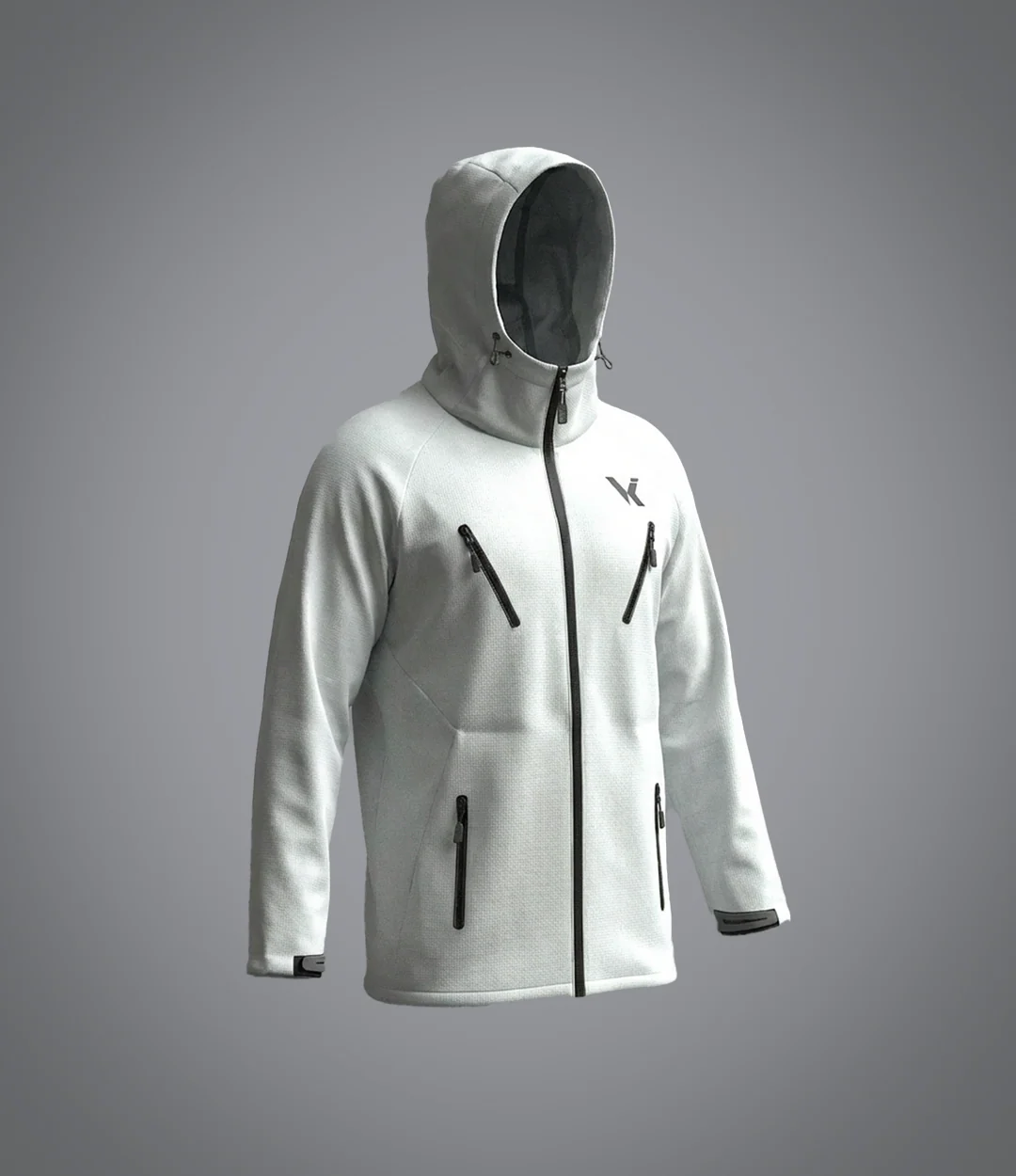 Veste Water Effect Grey - Image 4