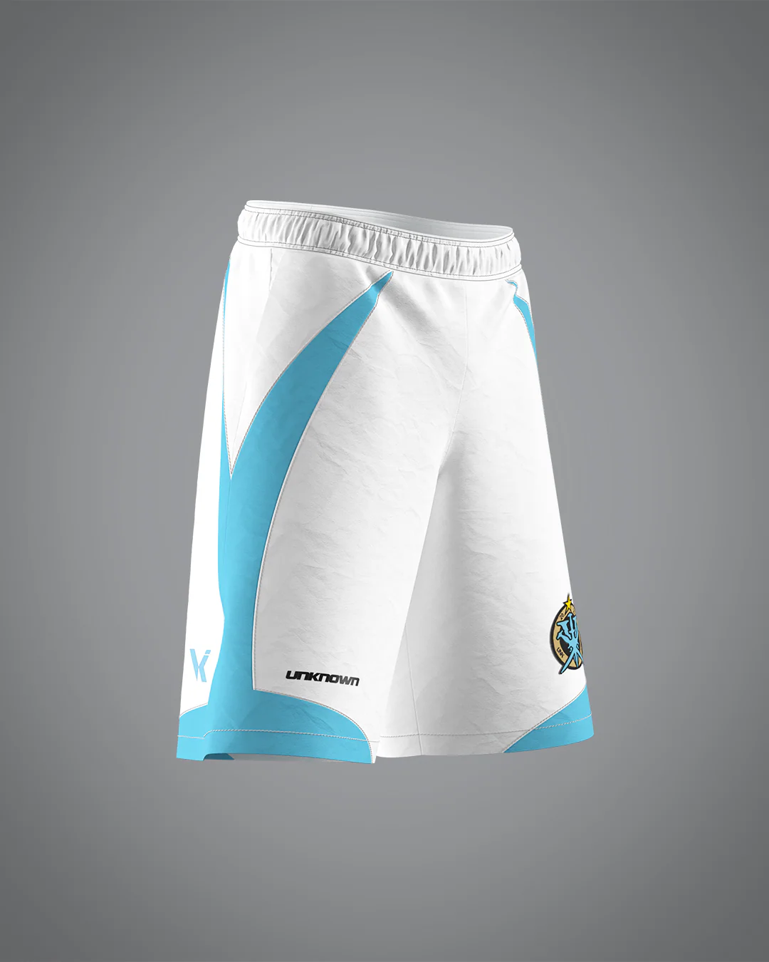 VRUNK X UNKNOWN - TRACK SHORT WHITE - Image 4