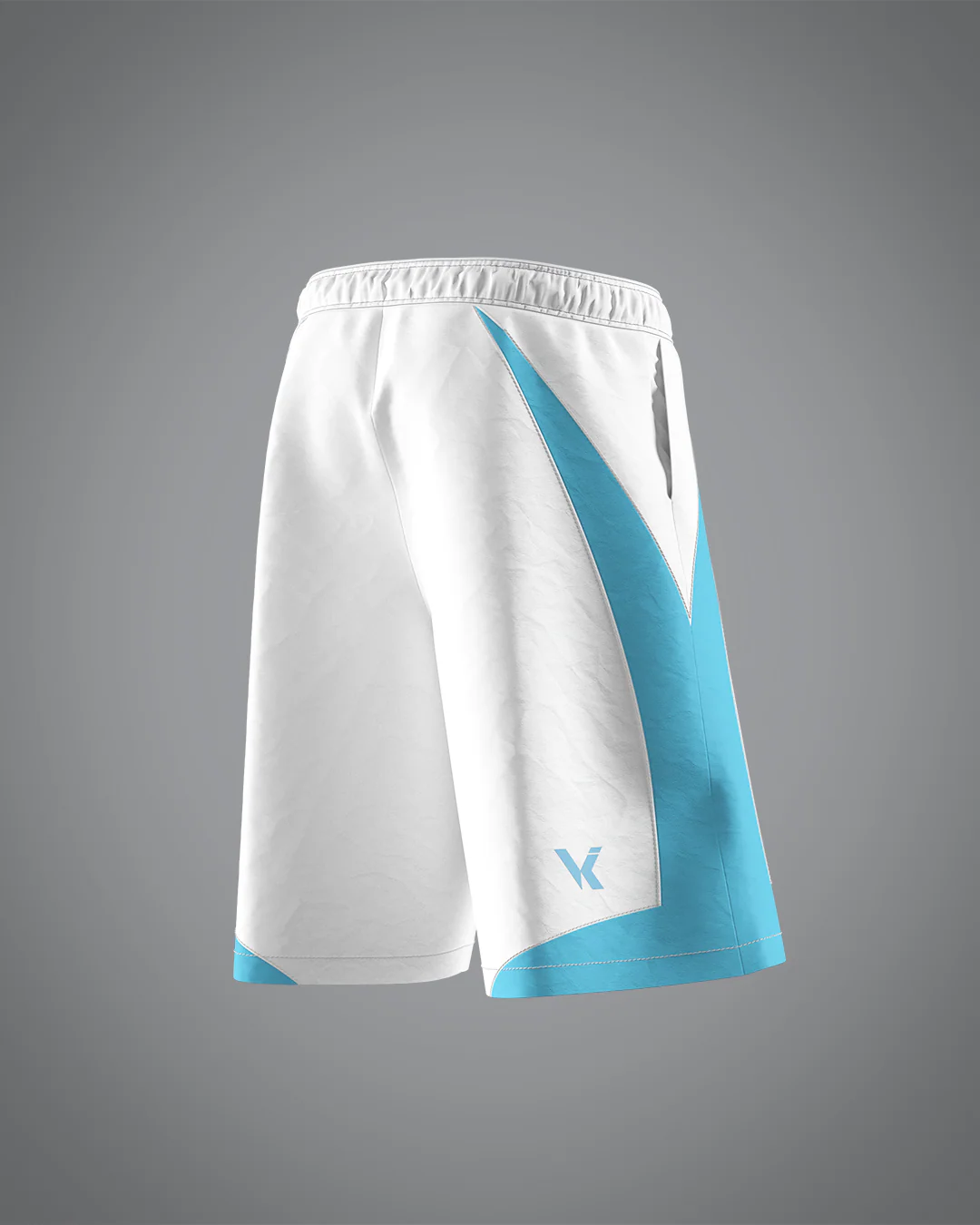 VRUNK X UNKNOWN - TRACK SHORT WHITE - Image 5