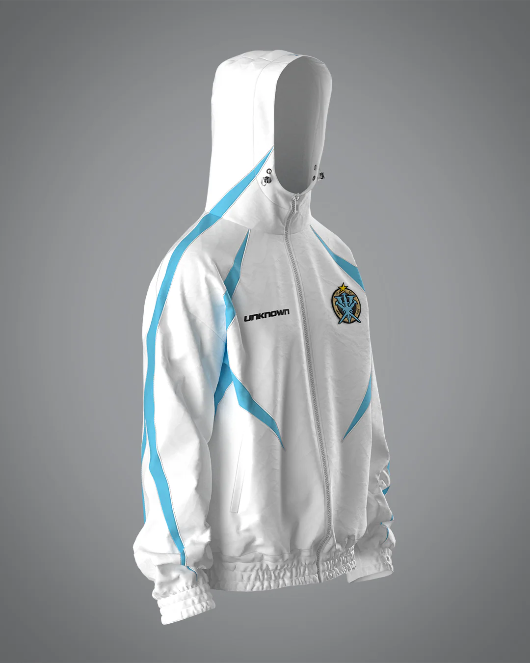 VRUNK X UNKNOWN - TRACK TOP WHITE - Image 6